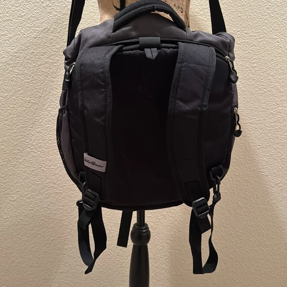 Eddie Bauer Mens Cross Body Messenger/Travel Bag Blue/Grey/black